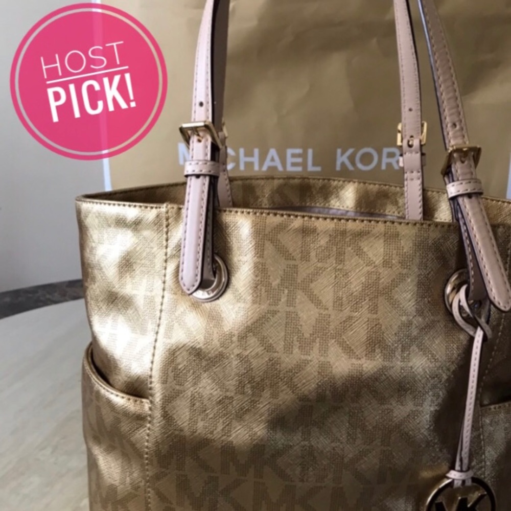 Michael Kors Jet Set East West Signature